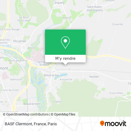 BASF Clermont, France plan