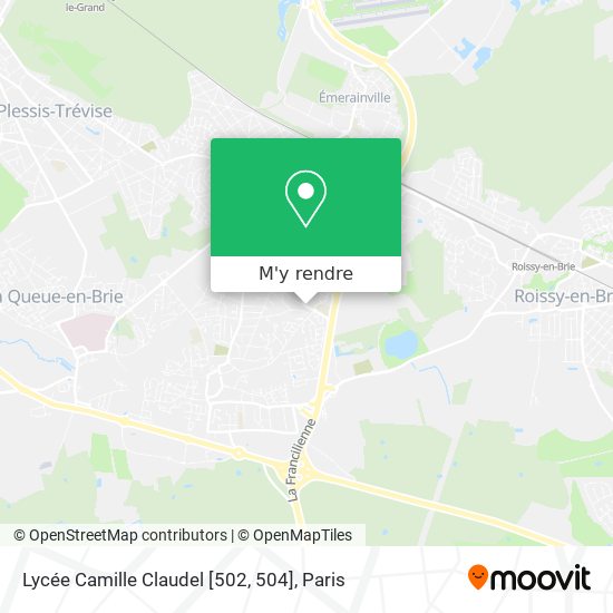 Lycée Camille Claudel [502, 504] plan