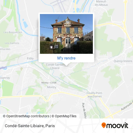 Condé-Sainte-Libiaire plan