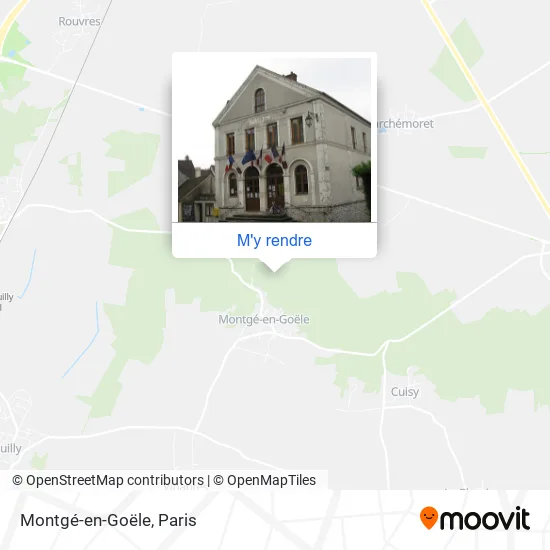 Montgé-en-Goële plan