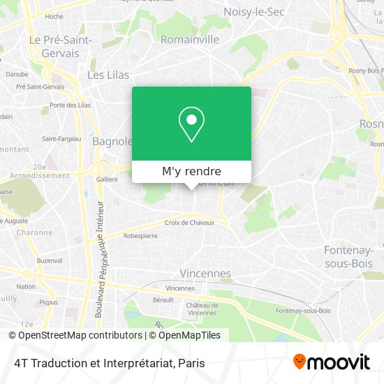 4T Traduction et Interprétariat plan