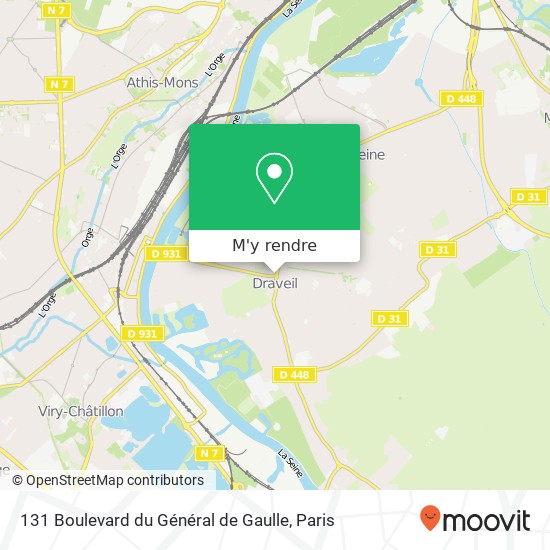 131 Boulevard du Général de Gaulle plan