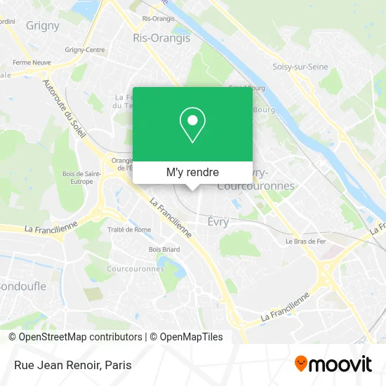 Rue Jean Renoir plan