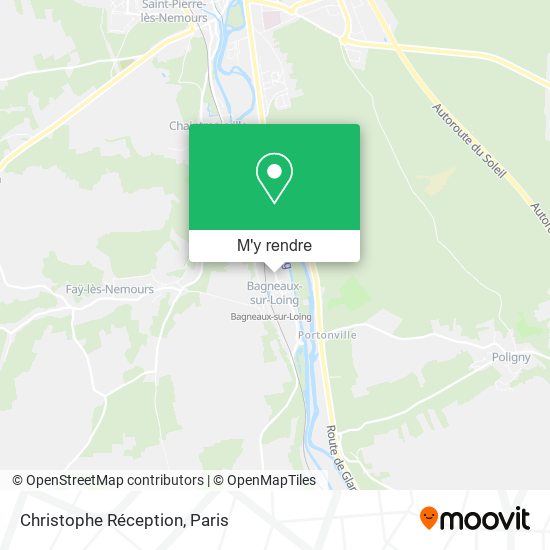 Christophe Réception plan