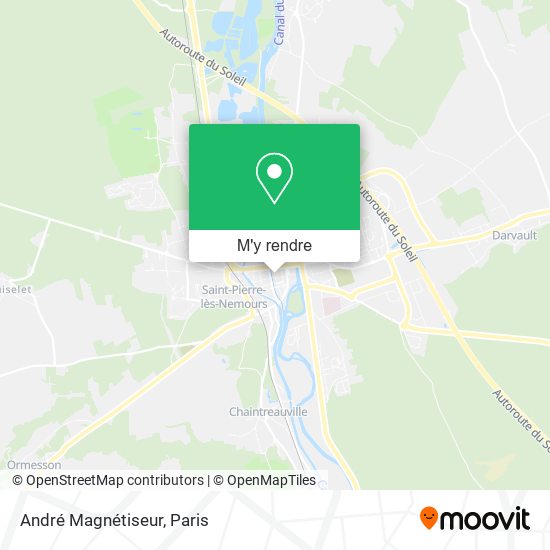 André Magnétiseur plan