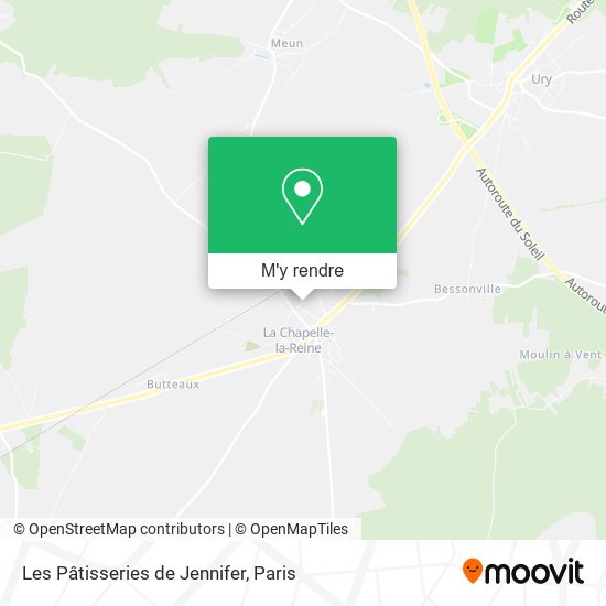 Les Pâtisseries de Jennifer plan