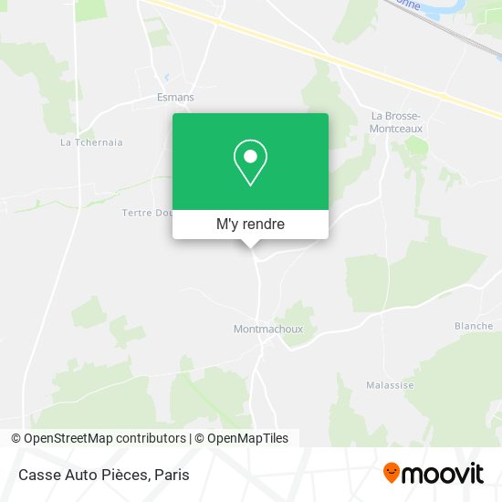 Casse Auto Pièces plan