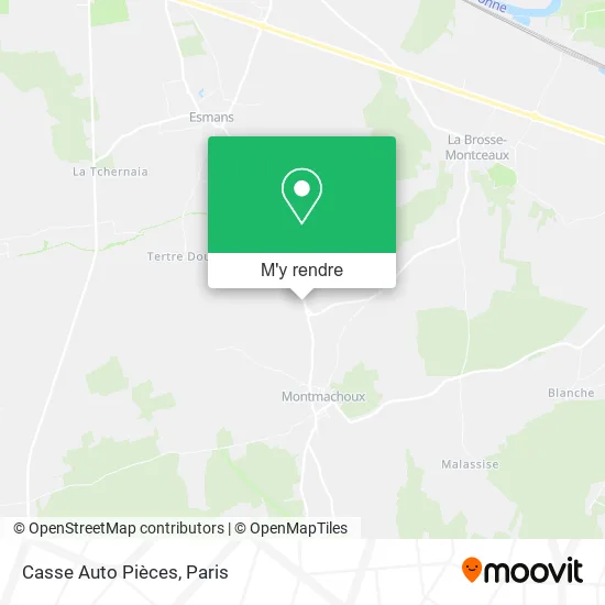 Casse Auto Pièces plan
