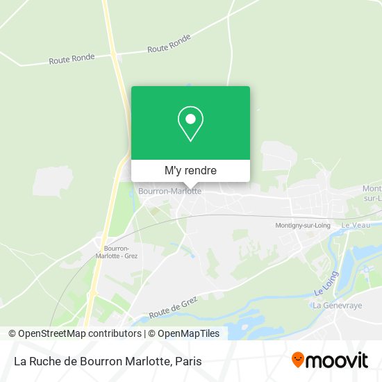 La Ruche de Bourron Marlotte plan
