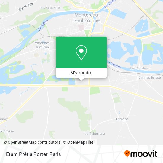 Etam Prêt a Porter plan