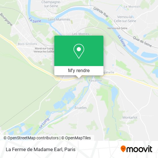 La Ferme de Madame Earl plan