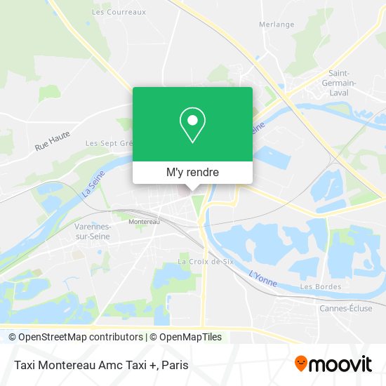 Taxi Montereau Amc Taxi + plan