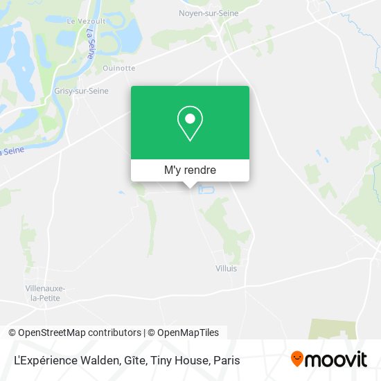 L'Expérience Walden, Gîte, Tiny House plan