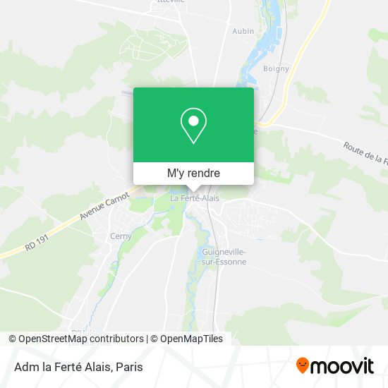 Adm la Ferté Alais plan