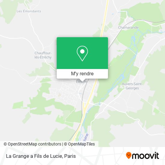 La Grange a Fils de Lucie plan