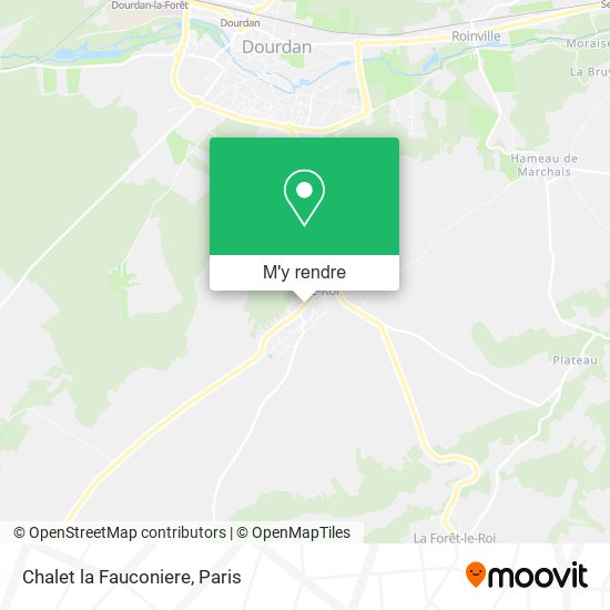 Chalet la Fauconiere plan