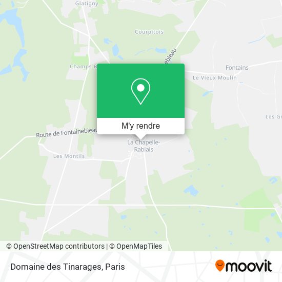 Domaine des Tinarages plan