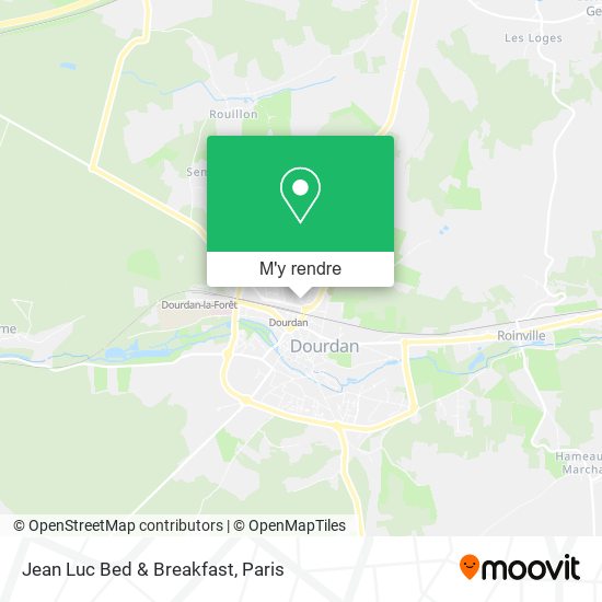 Jean Luc Bed & Breakfast plan