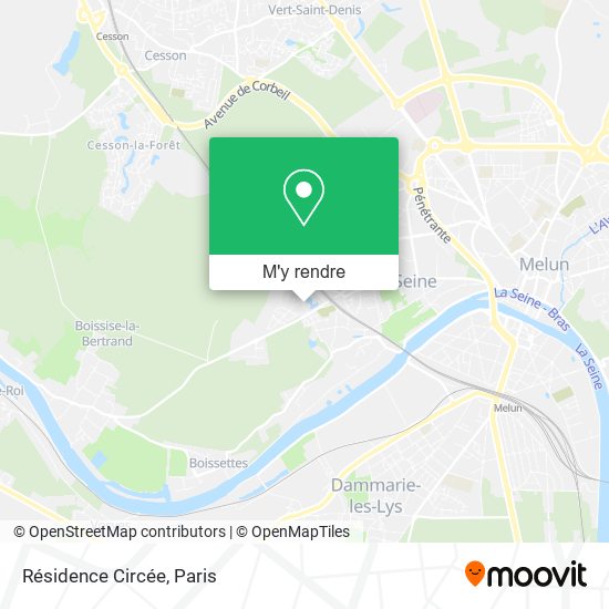 Résidence Circée plan