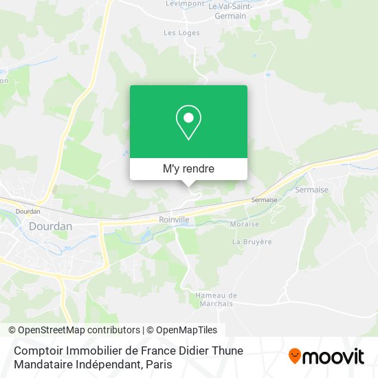 Comptoir Immobilier de France Didier Thune Mandataire Indépendant plan