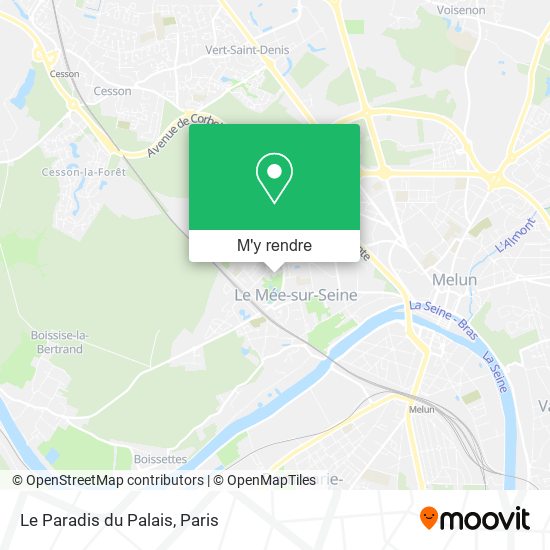 Le Paradis du Palais plan