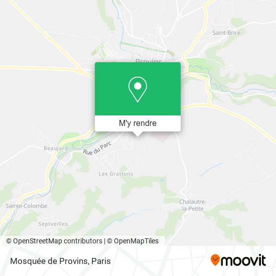 Mosquée de Provins plan