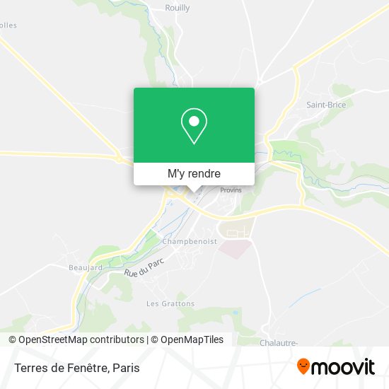 Terres de Fenêtre plan
