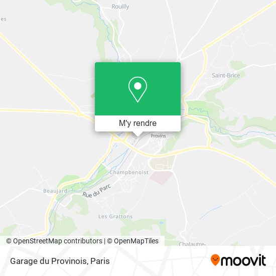 Garage du Provinois plan