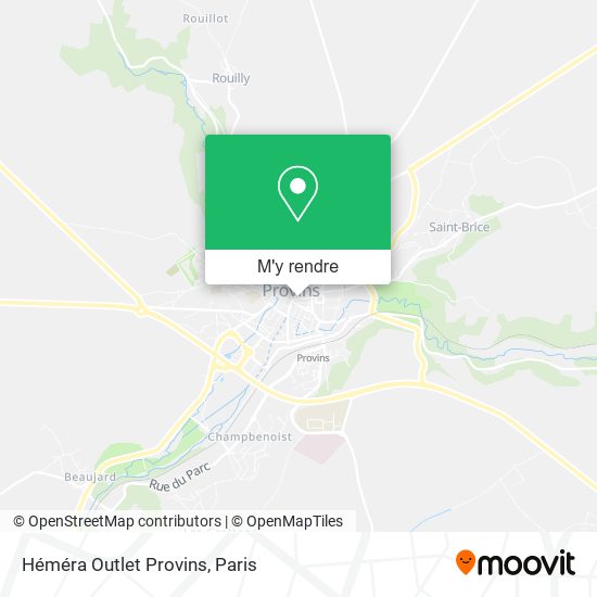 Héméra Outlet Provins plan
