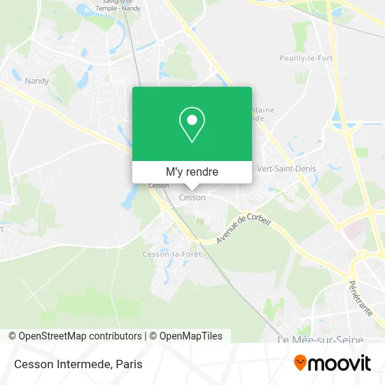 Cesson Intermede plan