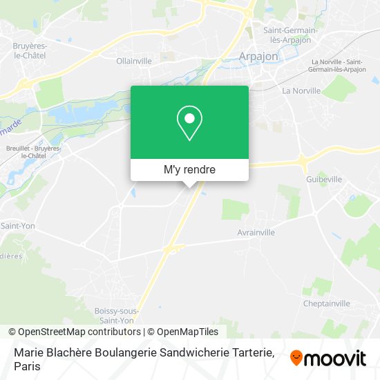 Marie Blachère Boulangerie Sandwicherie Tarterie plan