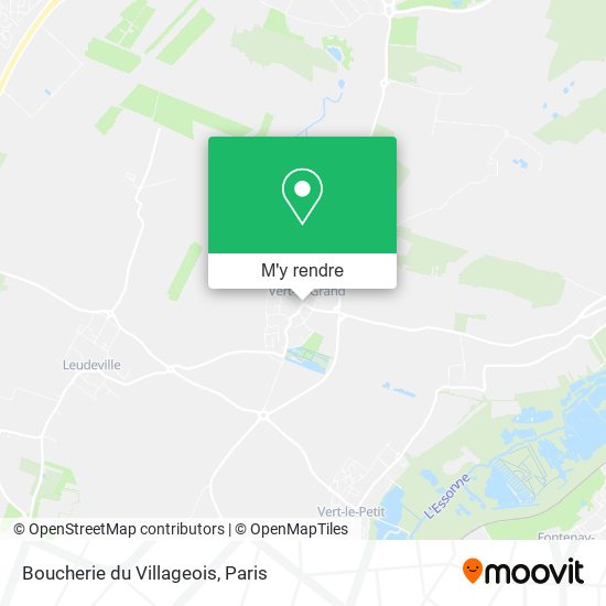 Boucherie du Villageois plan