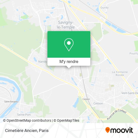Cimetière Ancien plan