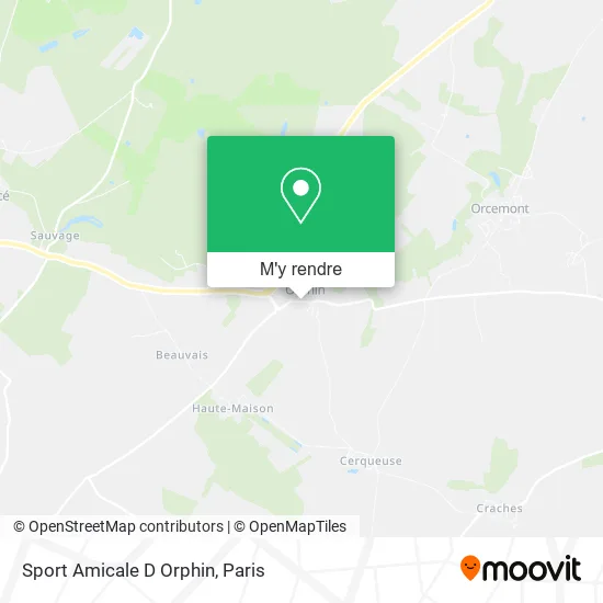 Sport Amicale D Orphin plan