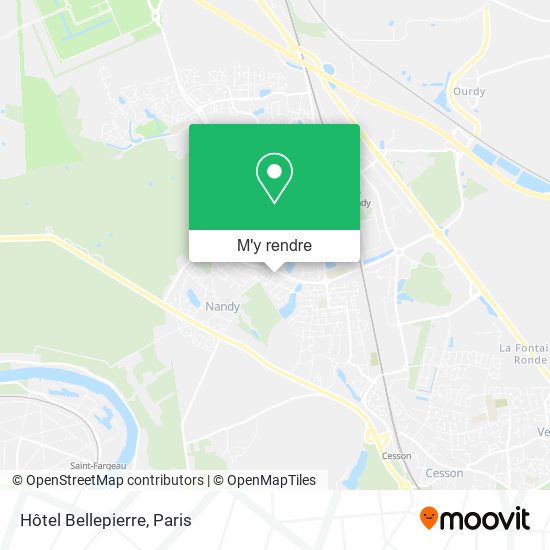 Hôtel Bellepierre plan