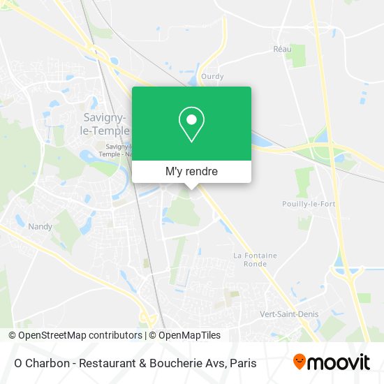 O Charbon - Restaurant & Boucherie Avs plan