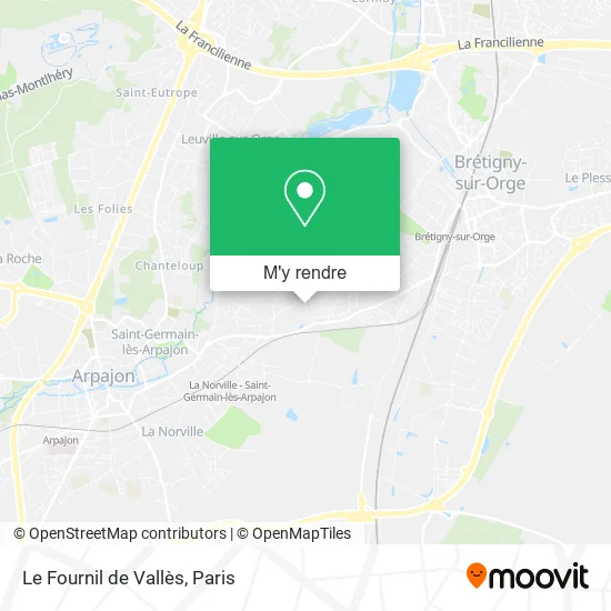 Le Fournil de Vallès plan