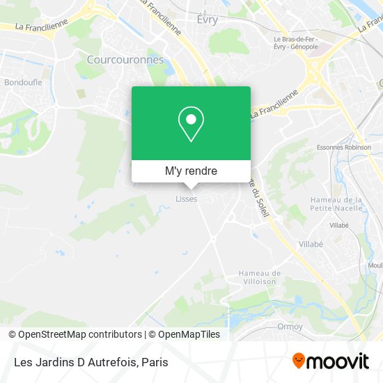 Les Jardins D Autrefois plan