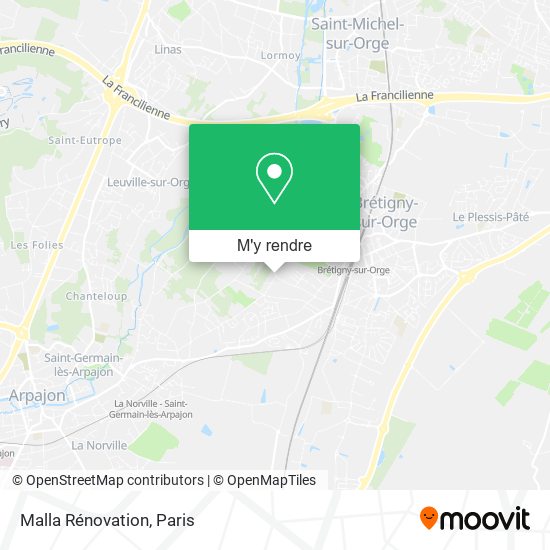 Malla Rénovation plan