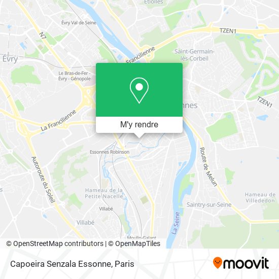 Capoeira Senzala Essonne plan