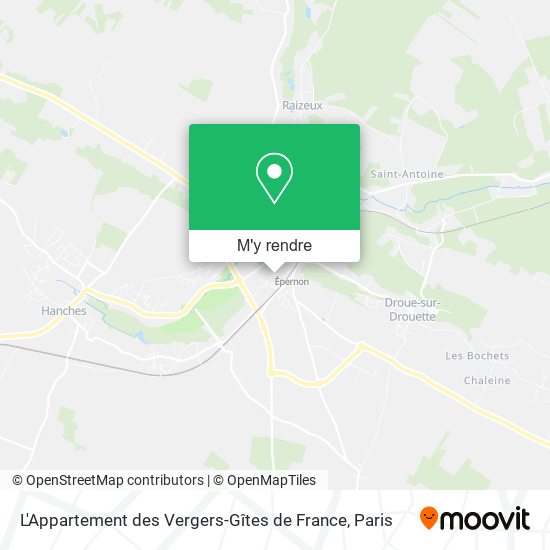 L'Appartement des Vergers-Gîtes de France plan