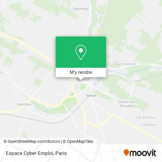 Espace Cyber Emploi plan