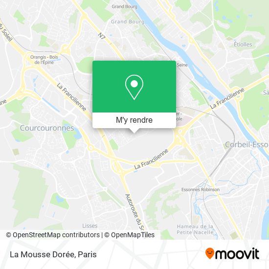 La Mousse Dorée plan