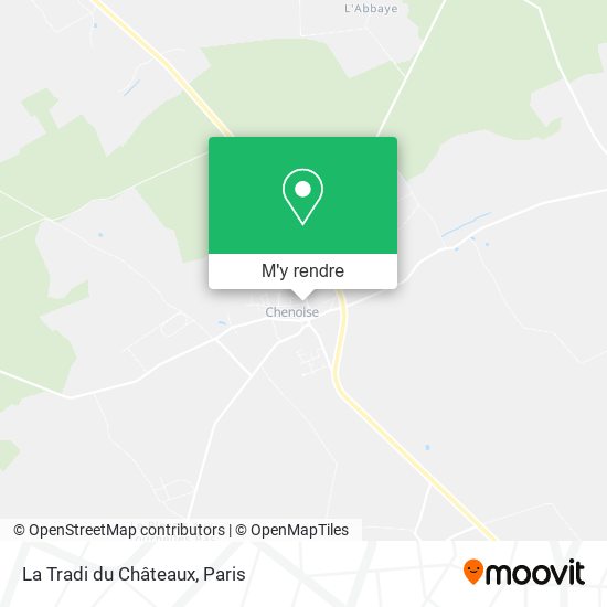 La Tradi du Châteaux plan