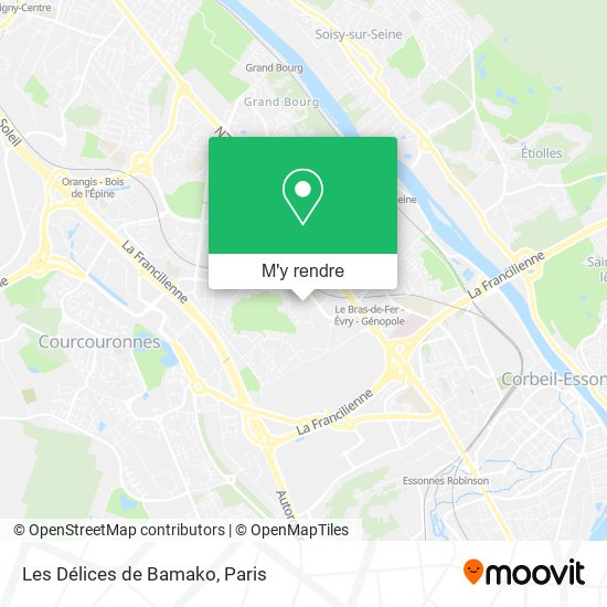Les Délices de Bamako plan