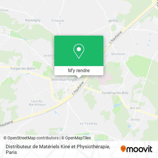 Distributeur de Matériels Kiné et Physiothérapie plan