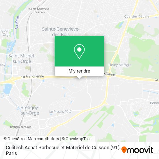 Culitech Achat Barbecue et Matériel de Cuisson (91) plan