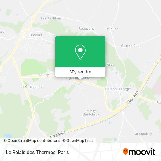 Le Relais des Thermes plan