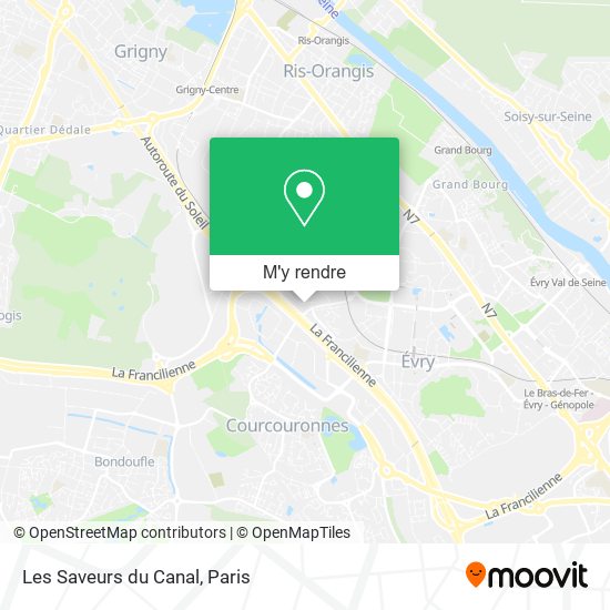 Les Saveurs du Canal plan