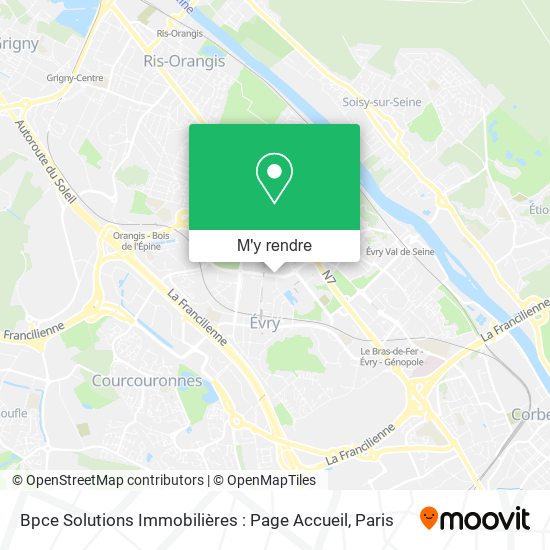 Bpce Solutions Immobilières : Page Accueil plan
